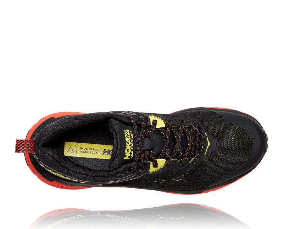 Hoka One One トレイルシューズ メンズ 黒/赤 - チャレンジャー ATR6ゴアテックス - WX8625304